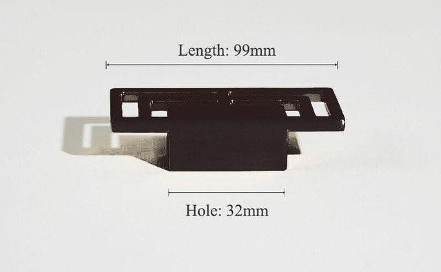 Geometric square design cabinet drawer pull/contemporary rectangle cabinet handle/modern furniture hardware/mid century modern drawer pull