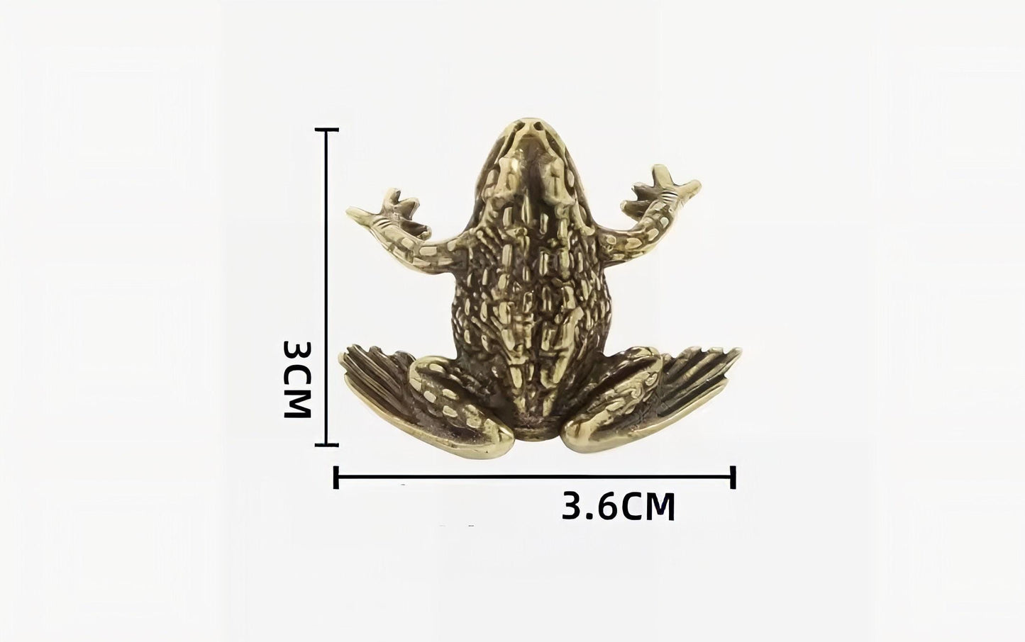 Gold Brass and Aged Bronze Frog or Toad Cabinet Knob: Novelty Brass Drawer Pull