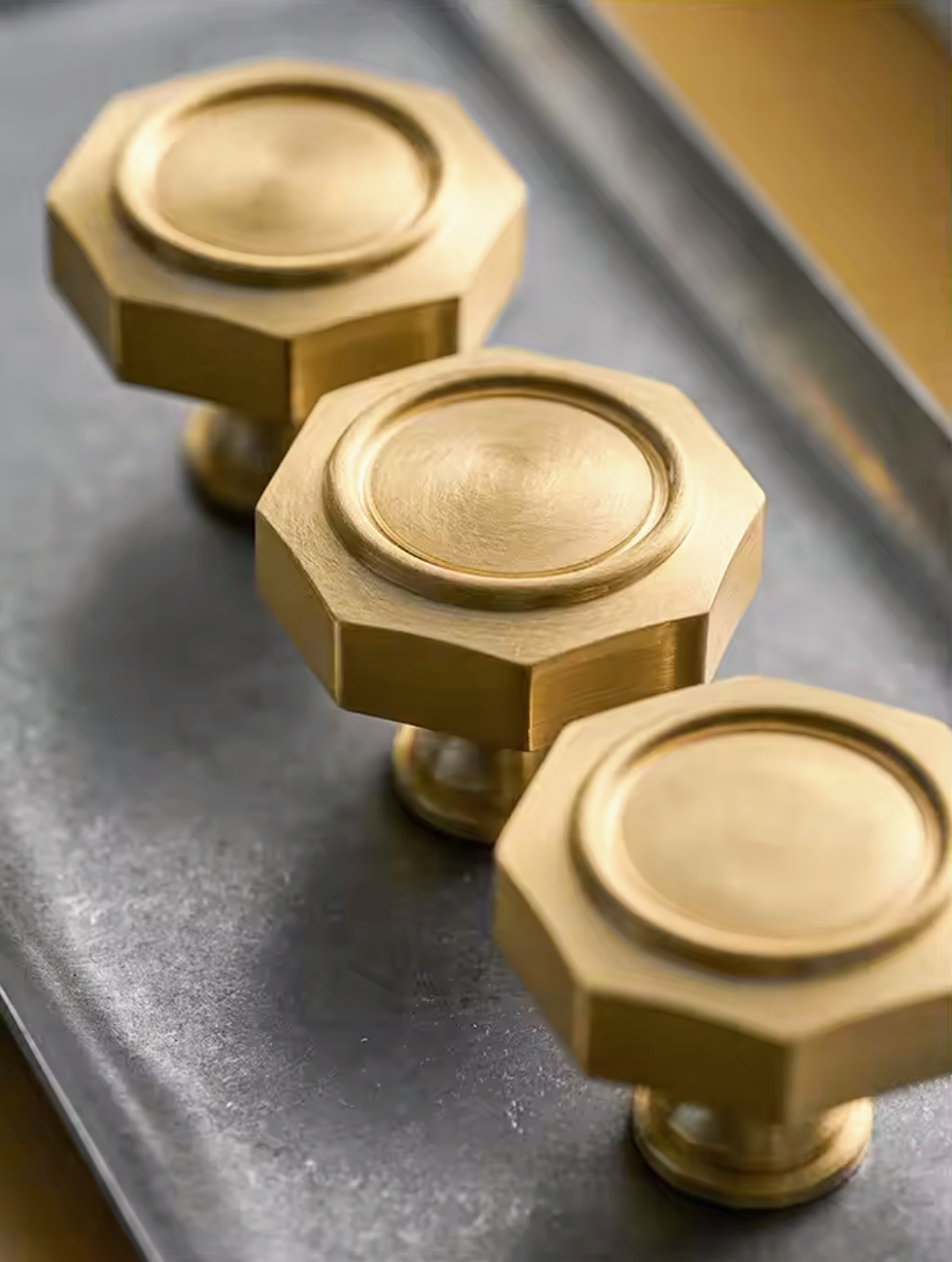 Gold handles and door handles