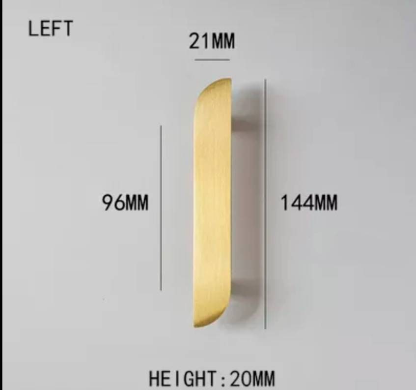 Gold brass geometric shape bar handle and knobs/modern gold gold brass hardware/gold brass  drawer pull/Gold kitchen hardware/mcm hardware