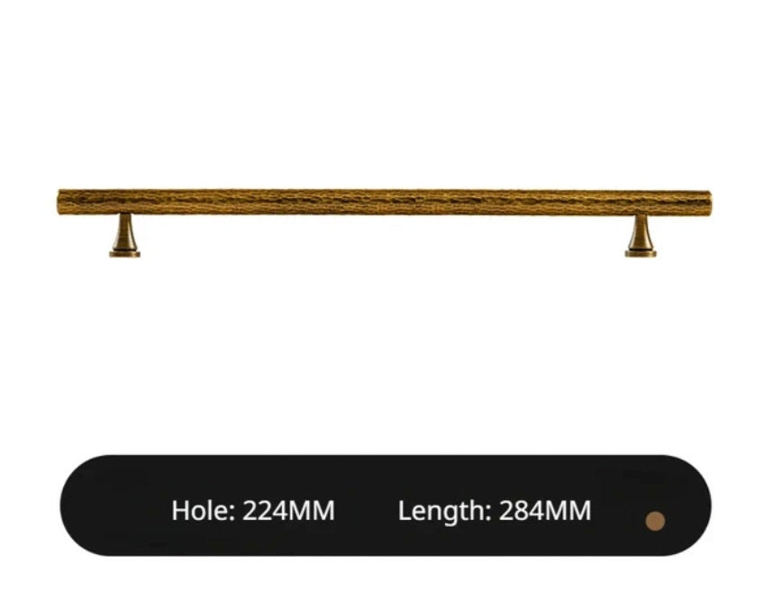 Bronze hammered brass cabinet bar handle/Oil rubbed brass drawer pull/textured bronze brass door handle/Bronze brass furniture hardware