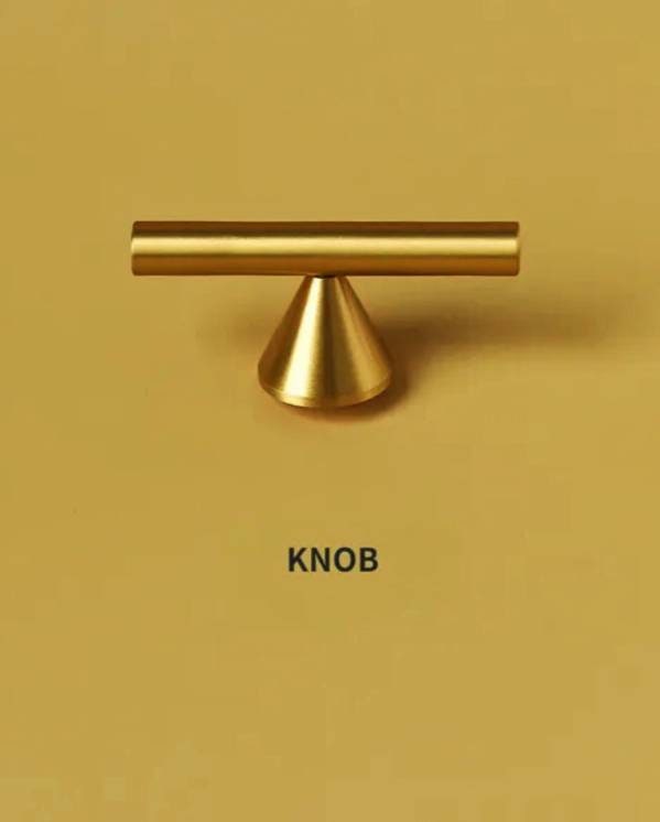Gold brass retro shaped cabinet bar handles/Geometric Cabinet Pull/Modern gold door handle/Brass furniture hardware/Kitchen drawer handle