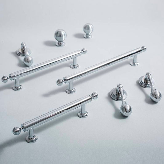 Silver ball finial cabinet bar handle/Unusual silver ball design cabinet drawer pull/silver furniture hardware/kitchen renovation door knob
