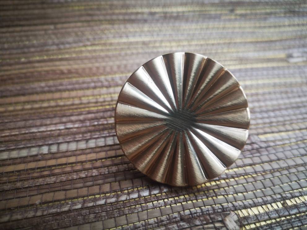 Matte Gold sun ray design Cabinet Pull/art deco drawer pull/door handle/ furniture hardware/kitchen handles/home improvement/cabinet handle