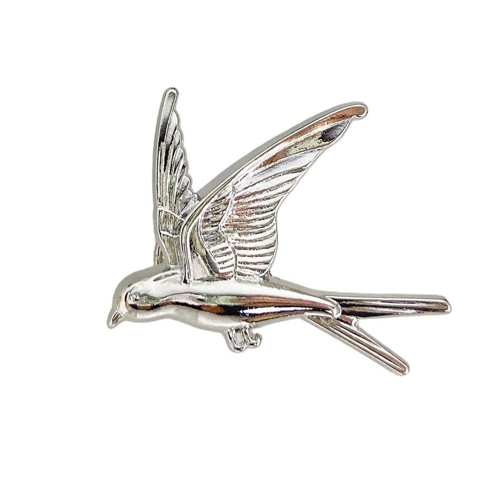 Flying Swallow Cabinet Pull/Gold or Silver Swift Door Handle/Bird shaped drawer handle/Nursery furniture hardware/Flying Bird Cabinet Handle