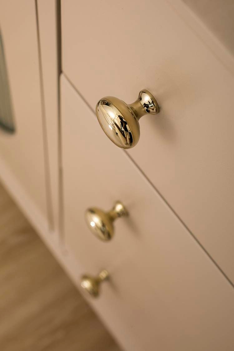 Round shiny gold brass cabinet handle/mirror shiny gold drawer knob/Polished brass door handle/Solid brass furniture hardware/classic handle