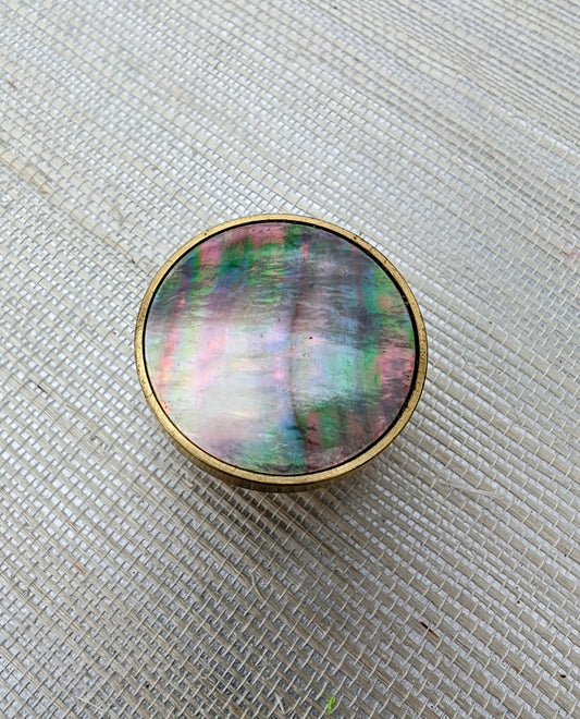 Black Mother of Pearl Drawer pull/Black pearl Cabinet pull/Shell door handle/Pearl door knob/Furniture hardware/DIY handle/Kitchen hardware
