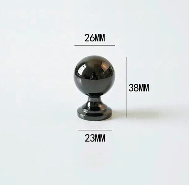 Shiny black traditional shaped bar handle/Black brass cabinet pull/kitchen door handle/Bar drawer pull/furniture hardware/home improvement