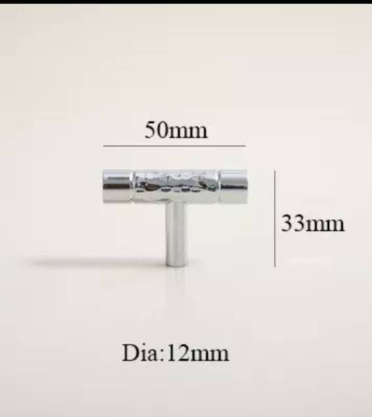Glittery silver hammered cabinet bar handle/Shiny silver drawer pull/textured metal door handle/brass furniture hardware/kitchen hardware
