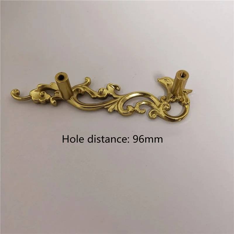 Phoenix and smoke design cabinet handle/solid gold brass oriental design drawer pull/Gold wardrobe door handle/phoenix rising door handle