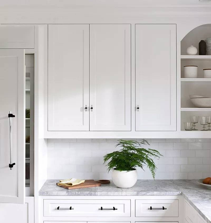 Matte Black and shiny silver stainless steel cabinet bar handle/Silver and black drawer pull/Silver furniture hardware/Monochrome hardware