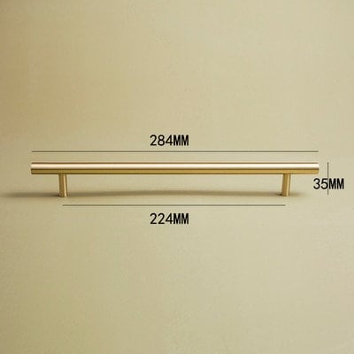 Matte gold brass cabinet bar handle/gold brass drawer pull/kitchen cabinet hardware/classic furniture hardware/gold door handles for DIY