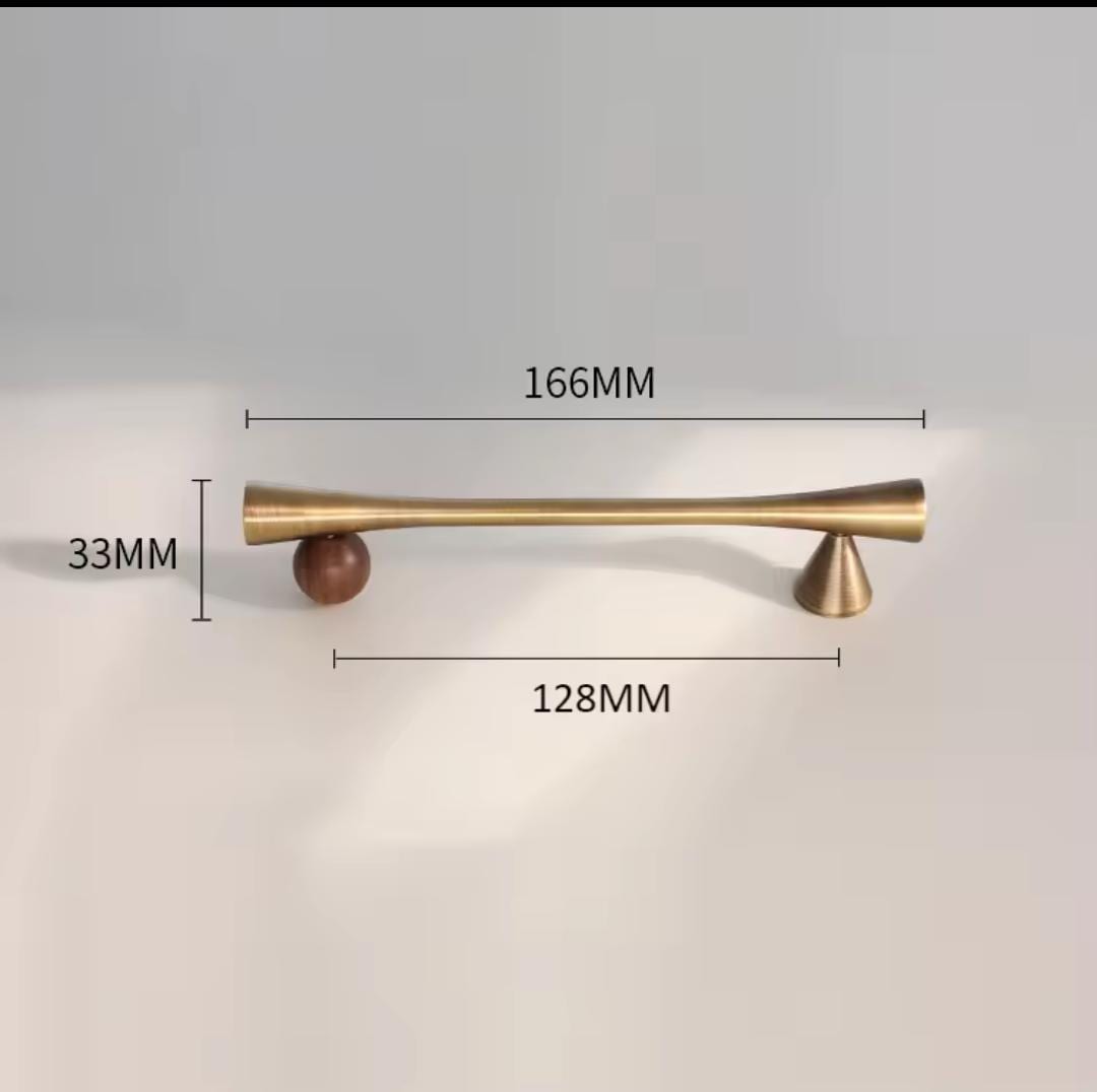 Black bar handles with gold brass ball decoration/cabinet handles/modern hardware/gold drawer pulls/cabinet pulls/furniture door handles